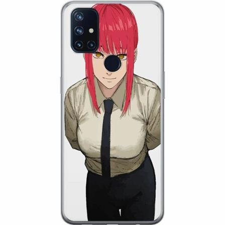 Oneplus Nord N10 5g Genomskinligt Skal Makima Chainsaw Man