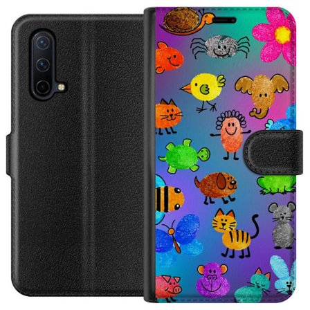 Yhteensopiva Lompakkokotelo OnePlus Nord CE 5G Little Scribble Friends