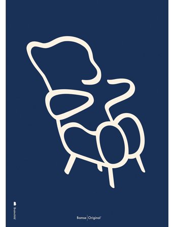 Brainchild | Bamse-Streg-Bla | 70X100CM