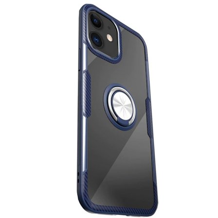 iPhone 12 - Praktiskt LEMAN Skal med Ringhållare