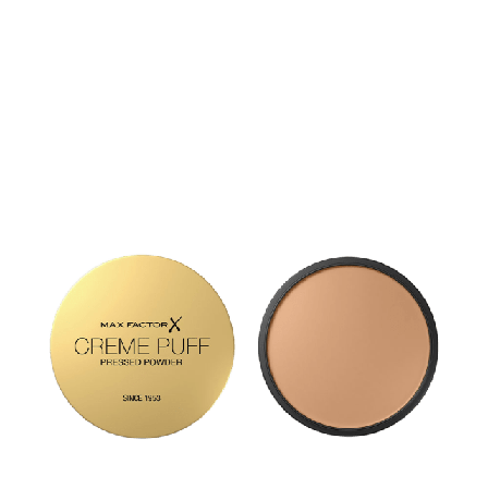 Max Factor Creme Puff Pressed Compact Powder Puder Unisex Beige 14
