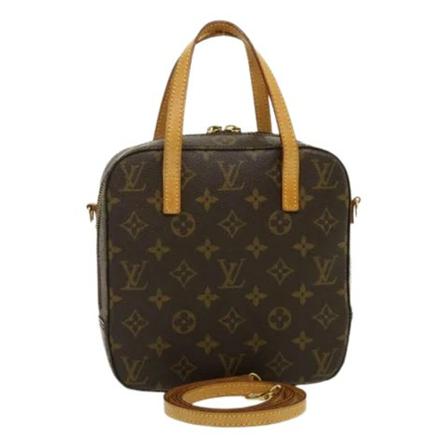 Louis Vuitton Vintage, Pre-owned Canvas louis-vuitton-bags Bruin, Dames, Maat:ONE Size