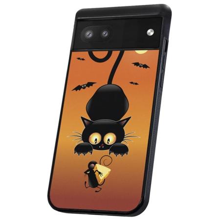 Google Pixel 6A - Kuoret/Suojakuori Kissa ja Hiiri