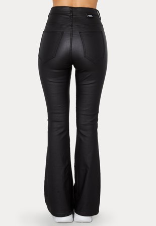 Dr. Denim - Moxy Flare - A09 Black Metal - Kläder - - Bubbleroom