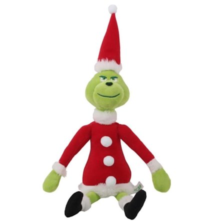 Hur Grinchen stal julen Plyschdocka Grinch Hund Anime Fylld Kudde Docka leksak mjuk