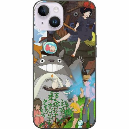 Apple Iphone 14 Svart Skal Studio Ghibli