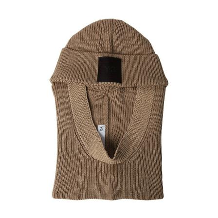 Y-3, Balaclava Bruin, Dames, Maat:ONE Size,wol