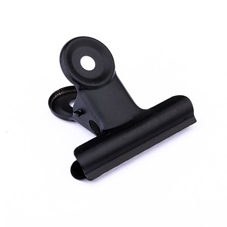 30 STK Sorte Binder Papirklips/Metalhængselklips Filklemmer til