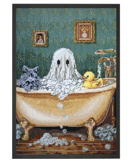 Broderikit Billede Indfødt spøgelse - Abris Art