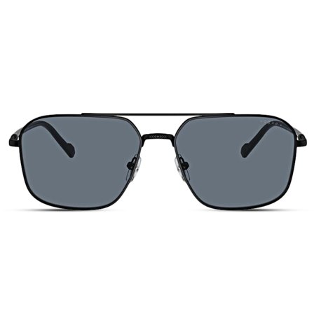 Occhiali da sole quadrati neri e grigi | Vogue 0VO4289S per uomini - Occhiali da sole polarizzati