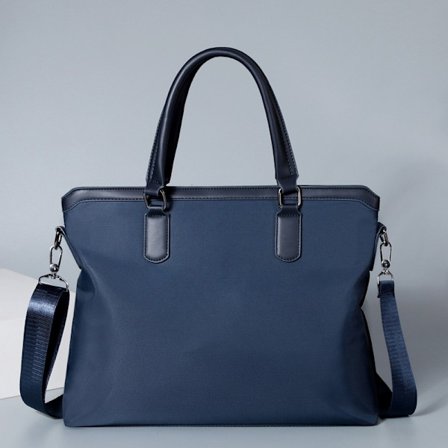 15-tommers Oxford-stoff forretnings casual håndveske for menn, skuldertaske