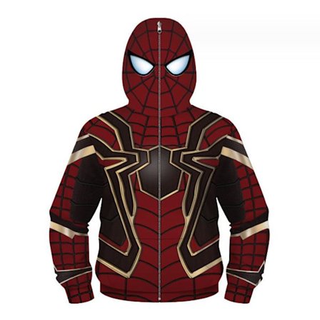 Spiderman Into The Spider Verse -huppari Cosplay-asupusero