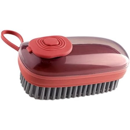 Vaatteiden tahranpoistopehmeäharjainen harja poistaa tahrat kaikilta kankailta