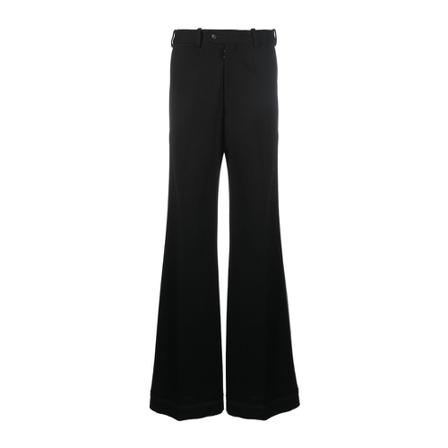 Maison Margiela Wide Byxor svart, Dam Byxor, Dam, Storlek: M