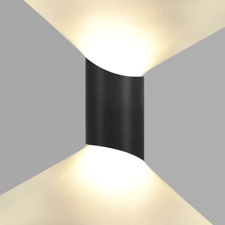 10W Vattentät Modern LED Vägglampa Vägglampa Upp Ner Alumi