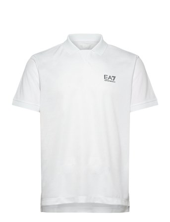 EA7 Polo Shirt - White - L