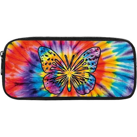 Svamp Penalhus til Piger Teenagere Børn Blyantpose Lynlås Skrivebordsorganisator Kvinder Makeup Taske Pung Sød Snegl