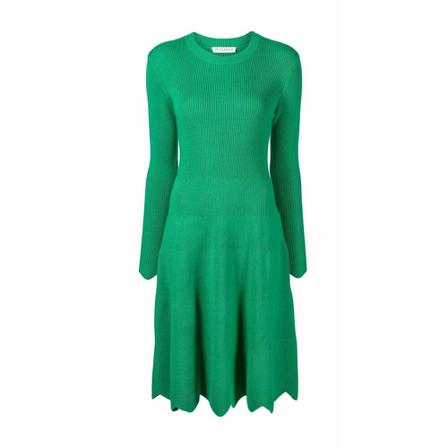 JW Anderson Midi Klänning grön, Dam, Dam, Storlek: L