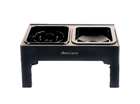 AmiCura Slow Feeder - Svart
