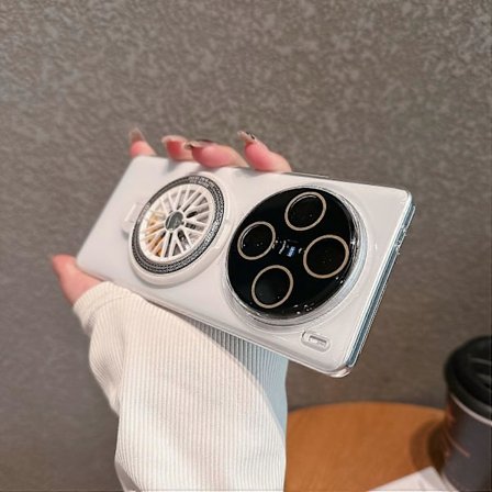 VOERO Deksel med støtte for vivo X100 Pro 5G og linsebeskyttelse i herdet glass