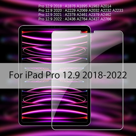 Härdat glas kompatibelt med iPad Pro 11 4:e 12.9 6:e 12 9 Air 5 4 Skärmskydd kompatibelt med iPad 10 10:e 9:e Gen Mini 6 10.2 2022 Tillbehör