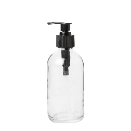 Åhléns Home Pumpflaska GLAS 250 ml Disktillbehör Transparant ONESIZE