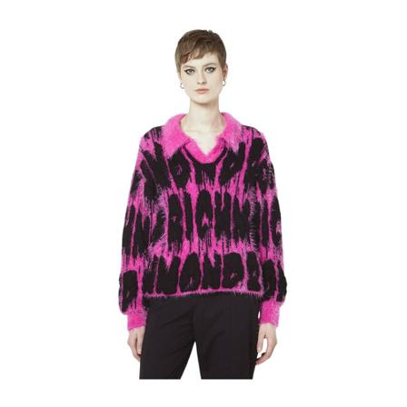 John Richmond sweatshirt Rwa22152Ma Lilla, Dame Striktrøjer