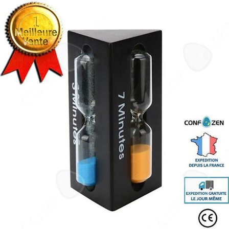 Timglastimer - CONFO - 3-5 - 7Min - Glas - Plast - Juldekorativt