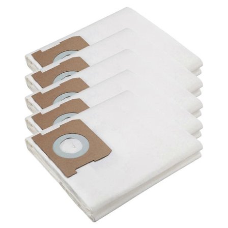 5 stk. støvsugerposer for WD1 Compact Battery erstatter 2.863-297.0 Sweper støvbeholder erstatning