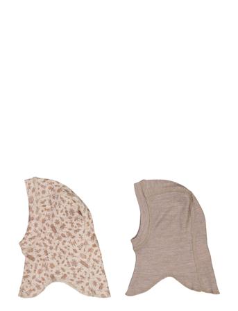2 Wool Balaclava Felix Accessories Headwear Balaclava Multi/mønstret Wheat