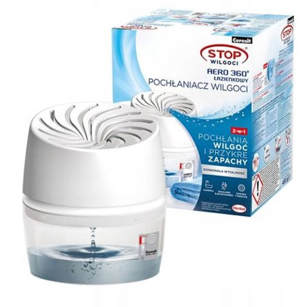 CERESIT - AERO 360 FUKTABBSORBERANDE TABLETTER FÖR BADRUMMET