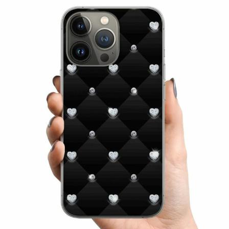 Apple Iphone 13 Pro Tpu Mobilskal Diamant Hjärta