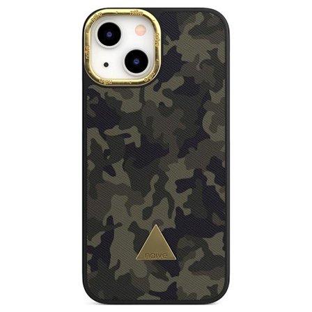Naive iPhone 13 Mini Skal - Jungle Green Camo