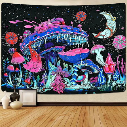 Soppteppe Måne og stjerner Tapperier Planter Teppe Starr