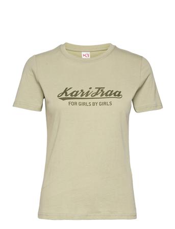 Mlster Tee T-shirt Top Grøn Kari Traa