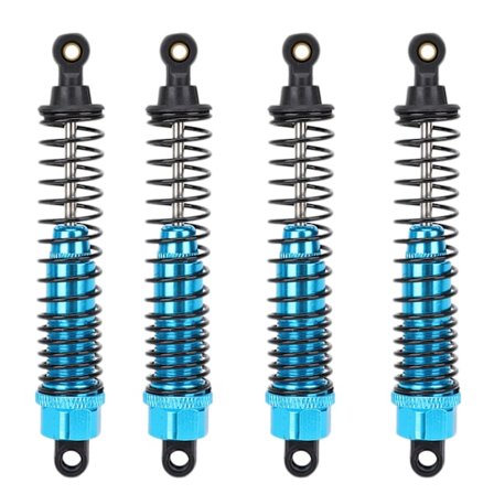 4 stk. 1:10 RC Metal Støddæmper 108004 til HSP/Redcat Exceed RC til Monstertruck