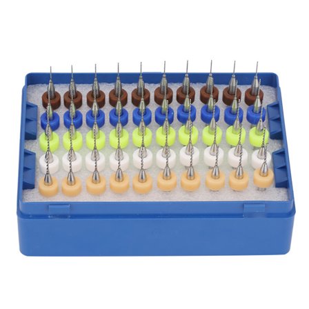 Hårdmetall Mikro Borr PCB Kretskort Snideri Set 50st 0.5mm till 0.9mm