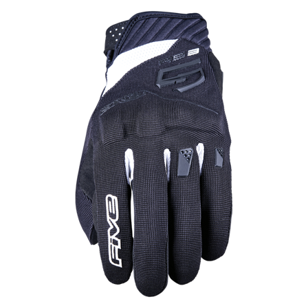 Motorhandschoenen Dames Five RS3 Evo Zwart/Wit XL