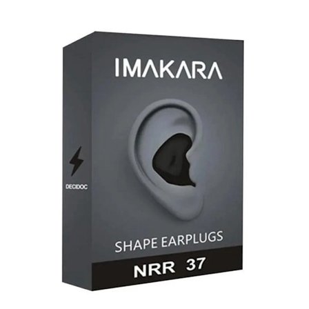Radians Custom Molded Earplugs - 4 fargevalg - Nrr 26