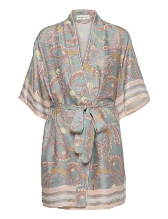 Emma Robe Lingerie Kimonos Grön By Malina