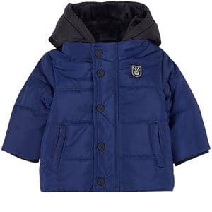 Kids - IKKS Blue Branded Puffer Jacket 3 Years - Coats and jackets - 3 years - Blue