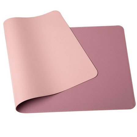 Stilfuld skrivebordsbeskytter, dobbeltsidet farve kan tilpasses, naturlig kork & vegansk PU-læder, professionel produktion, vandtæt dobbeltsidet, nem