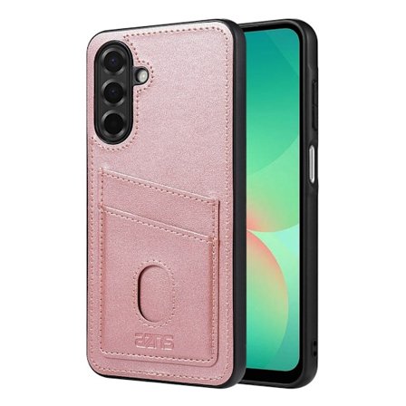 SKALO Samsung S25 FE AZNS K1 Korttikotelo Suojakuori - Ruusukulta