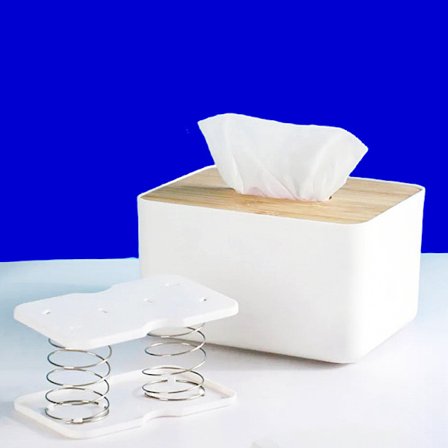 2 Stk Papir Bunnstøtte Tissue Dispenser Fjærholder Lifti