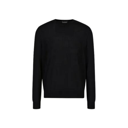 Emporio Armani Sweatshirts Sort, Herre