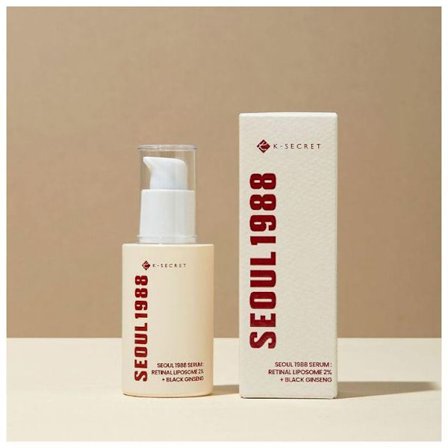 Serum - K-SECRET - Seoul 1988 - Retinal 2% - Svart Ginseng - 30 Ml
