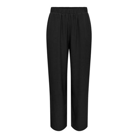 Only Osally Slit Pants WVN , Zwart , Dames , Maat: L