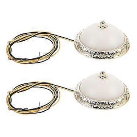 2 STK Miniature Dukkehus Loftslampe til Soveværelse og Stue Unik Boligindretning og DIY Dukkehus Belysningsarmatur Små Lamper til Dukkehus