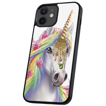 iPhone 11 - Cover/Mobilcover Unicorn/Enhjørning Multicolor
