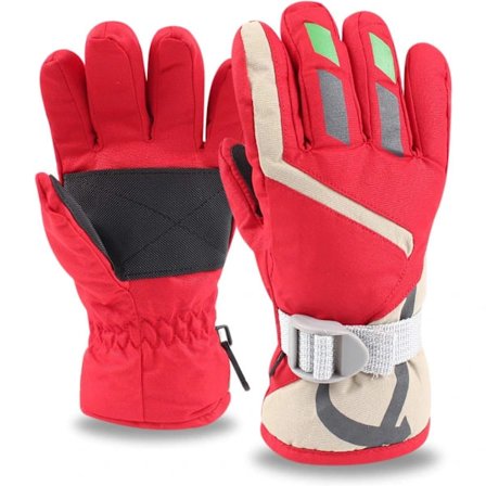 /EA/Vandtætte skihandsker til børn, drenge og piger, til skiløb og snowboarding